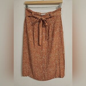 Frank and Oak midi skirt with POCKETS
